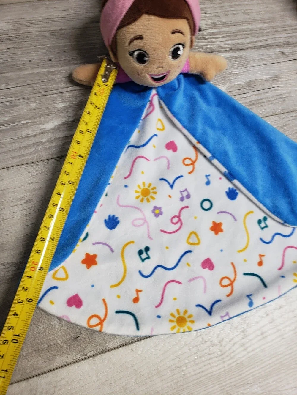 Ms. Rachel Huggable Lovely Character Plush Security Blanket Replacement